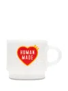 Human Made Heart-logo Mug In White