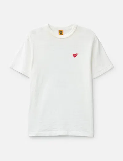 Human Made Heart Logo T-shirt In White