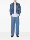 Human Made Heart-patch Denim Jacket In Blue