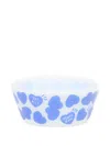 Human Made Heart Pattern Bowl In Blue