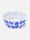 Human Made Heart Pattern Bowl In Blue