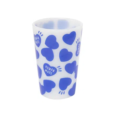 Pre-owned Human Made Heart Pattern Tumbler 'blue' | Men's Size Onesize