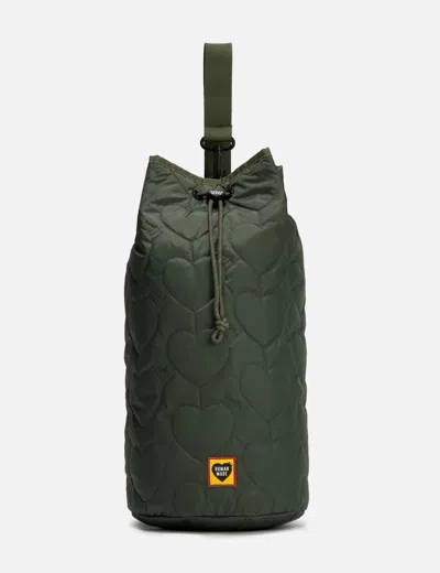 Human Made Heart Quilting Bonsack In Green