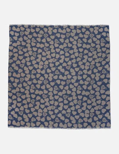 Human Made Heart Stole In Blue