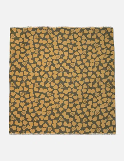 Human Made Heart Stole In Green