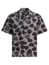 Human Made Vacation Heart Graphic Print Shirt In Brown