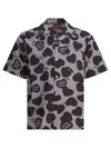 Human Made Vacation Heart Graphic Print Shirt In Gray