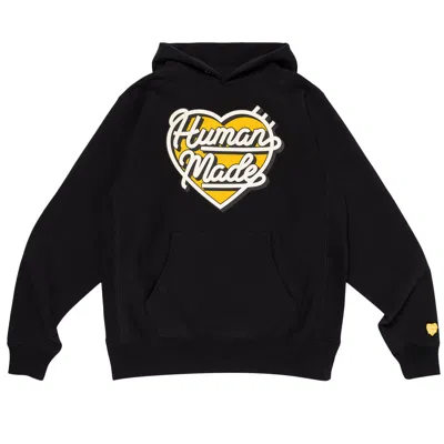 Pre-owned Human Made Heavyweight Hoodie 'black' | Men's Size M