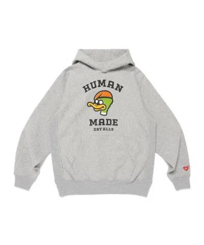 Human Made Heavyweight Hoodie In Gray