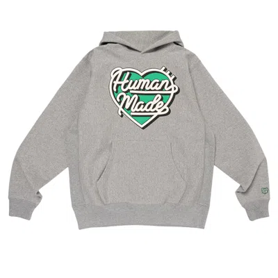 Pre-owned Human Made Heavyweight Hoodie 'grey' | Men's Size Xl In Gray