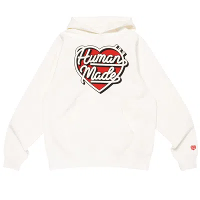 Pre-owned Human Made Heavyweight Hoodie 'white' | Men's Size Xl