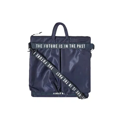 Pre-owned Human Made Helmet Bag 'navy' | Blue | Men's Size Onesize