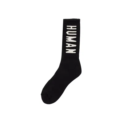 Pre-owned Human Made Hm Logo Socks 'black' | Men's Size M