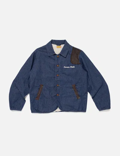 Human Made Hunting Jacket In Blue