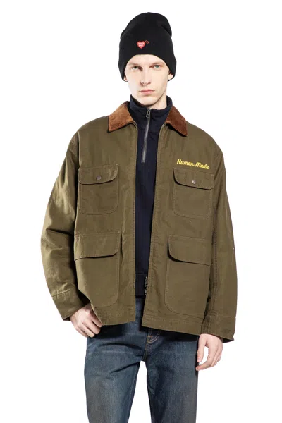 Human Made Hunting Jacket In Green