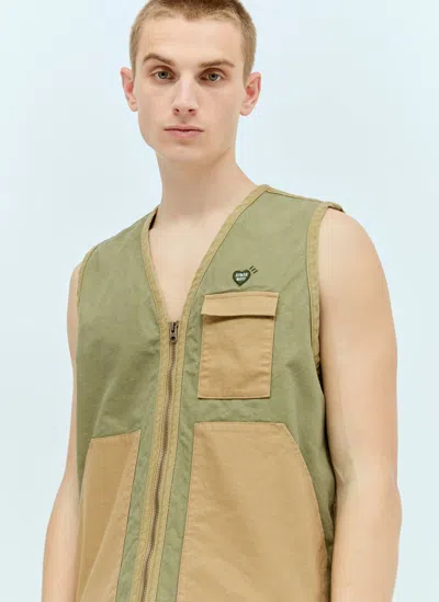 Human Made Hunting Vest In Green