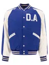 Human Made Vintage Style Bomber Jacket In Blue