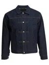Human Made Buttoned Denim Jacket In Blue