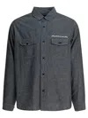 Human Made Chambray Buttoned Shirt In Gray