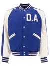 Human Made Vintage Style Bomber Jacket In Blue