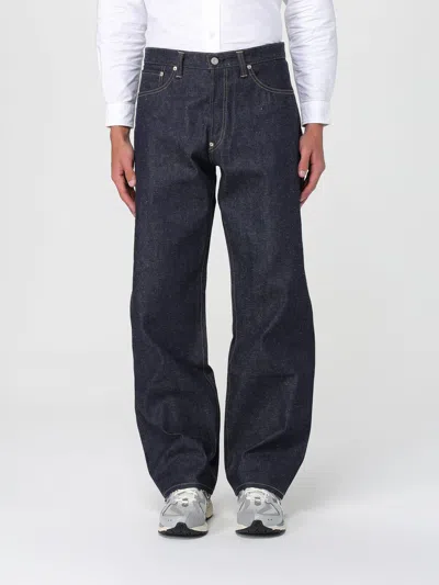 Human Made Straight Denim Pants Past In Blue