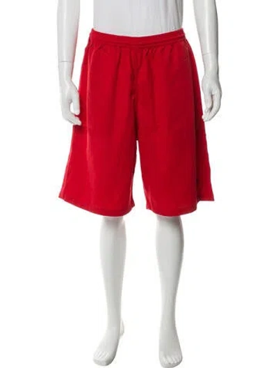 Pre-owned Human Made Jogger Shorts In Red