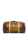 Human Made Large Boston Luggage In Brown