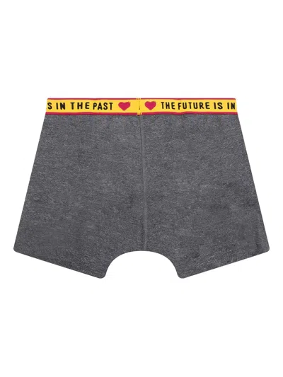 Human Made Logo-band Boxer Briefs In Gray