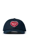 Human Made Logo-patch Baseball Cap In Blue