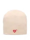 Human Made Logo-patch Beanie In Neutral