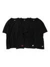 Human Made 3-pack T-shirt Set In Black