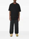 Human Made Logo-patch Trousers In Gray