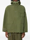 Human Made Logo-print Jacket In Green
