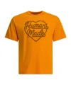 Human Made Graphic Print Crew Neck Short Sleeve T-shirt In Orange