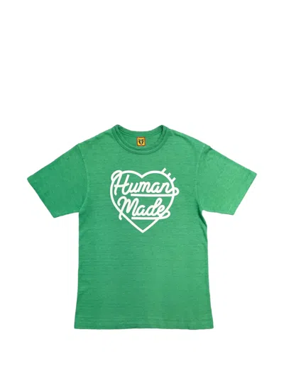 Human Made Logo-print T-shirt In Green
