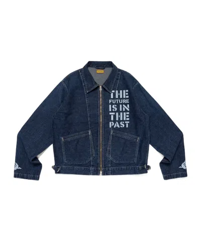 Human Made Long Sleeve Casual Jacket In Indigo