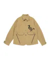 Human Made Long Sleeve Casual Jacket In Light Brown