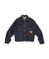 Human Made Long Sleeve Denim Jacket In Indigo