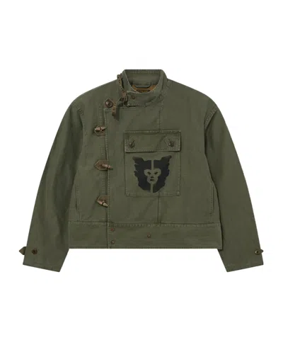 Human Made Long-sleeved Casual Jacket In Green