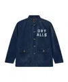 Human Made Long-sleeved Denim Jacket In Blue