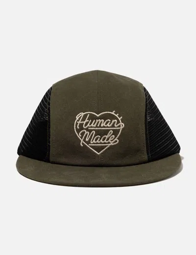 Human Made Longbill Cap In Green