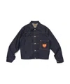 Human Made Long Sleeve Denim Jacket In Blue