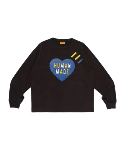 Human Made Long-sleeved T-shirt In Black