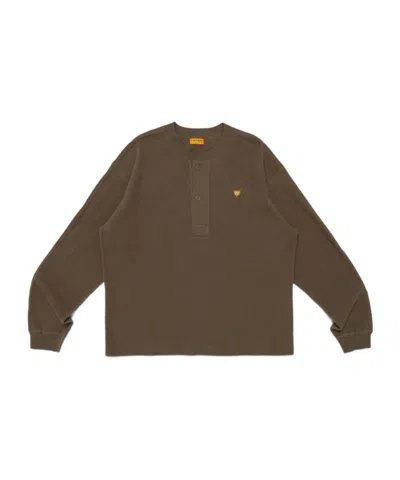 Human Made Long-sleeved T-shirt In Brown