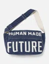 Human Made Mail Bag Large In Blue/蓝色/藍色/블루/ブルー