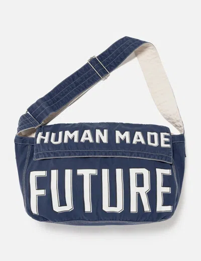 Human Made Mail Bag Large In Blue/蓝色/藍色/블루/ブルー