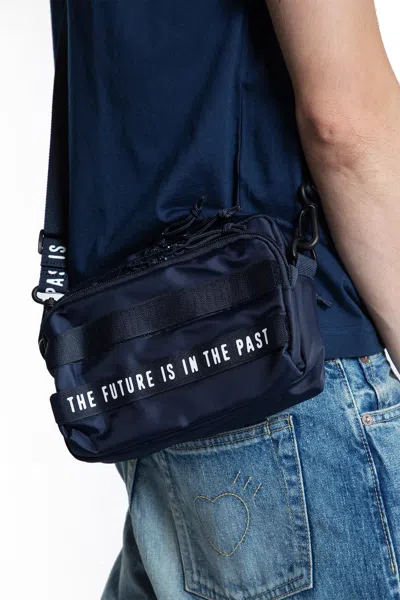Human Made Man Blue Crossbody Bags