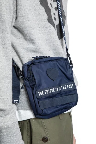 Human Made Man Blue Crossbody Bags
