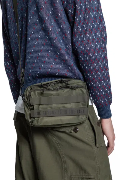 Human Made Man Green Crossbody Bags