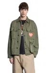 Shop Human Made Man Green Shirts